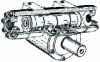 Figure 65 - Rack and pinion rotary actuator