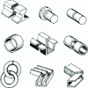 Figure 26 - Butt welding: typical assemblies