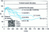 Figure 7 - Time-dependent mass transfer at the interface for porous media with different particle sizes [37].