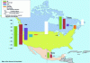 Figure 6 - North America's energy balance in 2015 (doc. BP Statistical and DOE/EIA)