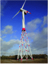 Figure 14 - Prototype of an onshore jacket for a 5 MW wind turbine