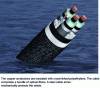 Figure 18 - High-voltage three-phase submarine cable [17]