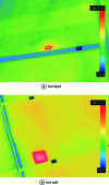 Figure 42 - Example of infrared thermography