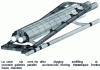 Figure 28 - Channel Tunnel: construction method for the underwater switch chamber on the French side