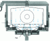 Figure 3 - Gas circulation fan in a furnace for reheating non-ferrous metal parts