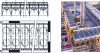 Figure 3 - Example of air cooler banks (plan and photo)