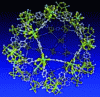 Figure 3 - Large, accessible MIL-101 cage with 3.4 nm diameter [1]