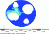 Figure 42 - Calculations of a prototype PTCL spacer for the ITER-India project by Air Liquide