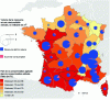 Figure 2 - Renewable water resources by sub-watershed, share consumed and proportion of agricultural consumption in summer, average 2008-2017 (from [1])