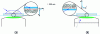 Figure 20 - Principle of evanescent illumination (TIRF) by prism (a) or lens (b)