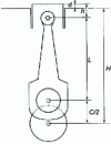Figure 1 - Determining the height of the crankcase