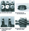 Figure 35 - Examples of pitting and fatigue spalling on automotive parts