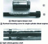 Figure 3 - Examples of fretting corrosion on automotive engine and transmission parts (IFP document)