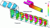 Figure 26 - Example of a 3D reactive calculation (MBDA)