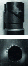 Figure 24 - Erosion and incipient seizure on a fuel pump (doc. SEMT Pielstick)
