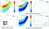 Figure 4 - Simulation of meridian flow calculation in a mixed pump impeller (figure from [10])