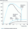 Figure 27 - Characteristics of a Roots pump pumped by a primary pump [14]