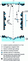 Figure 28 - Diagram of the operating principle of an ion pump cell (diode)