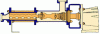 Figure 19 - Pump with eccentric helical rotor and drive mechanism (Verder document)