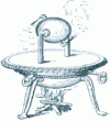 Figure 2 - Aeolipyle, illustration from 1876 (source: Wikipedia)