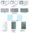 Figure 1 - Crystalline structures