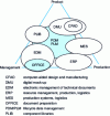 Figure 1 - IT integration of the Management, Product, Process space