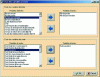 Figure 23 - Screen for selecting variable input data and influenced output data