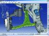 Figure 3 - Meshing of an automotive suspension arm (doc. DaimlerChrysler)