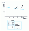 Figure 40 - Flexural and tension-compression fatigue results for different specimen sizes and Kt placed in a Dang Van diagram.