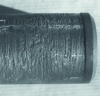 Figure 5 - Three-body abrasive wear: nitrided steel shaft rubbed on a 100 Cr 6 steel bearing in a sand-laden water environment