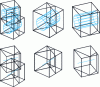 Figure 30 - Two superimposed tube layers with neither parallel nor perpendicular directions (finite element detail)