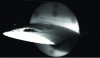 Figure 23 - Coupled calculation reproducing the formation of a cavitation pocket on the deformable foil (source: Gaugain [8]).