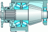 Figure 5 - Three-bearing mounting [4]