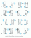 Figure 1 - General arrangements for three- or four-stage parallel gear reducers