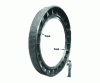 Figure 11 - Crown wheel for lateral control of a mill or oven