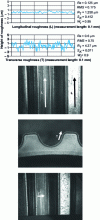 Figure 12 - Definition of roughness on a pulley (automotive application)