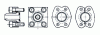 Figure 47 - Flange variants