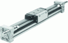 Figure 37 - Rodless cylinder with 2 hydraulic dampers