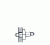 Figure 42 - Recessed shaft functional axis