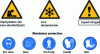 Figure 7 - Signage used in cryogenics [AIR2006and1006Ra].