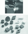 Figure 55 - Polycrystalline diamonds