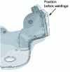 Figure 24 - Distortion analysis: counter-camber angle at the stub axle plate