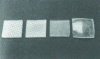 Figure 10 - Deformations of a square according to the starting material [11].