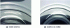 Figure 4 - Visuals of the room with traditional and Conformal Cooling controls