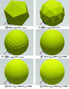 Figure 14 - Illustration of the Qnor and Qequi quality criteria applied to a spherical geometry [10].