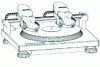 Figure 1 - Clareety optical vinyl record player (source Indeep)