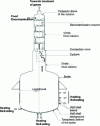 Figure 5 - Schematic representation of a CPF evaporator