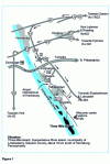 Figure 1 - Three Mile Island nuclear power plant, Middletown, Pennsylvania, USA (after EG & G Idaho, Inc.)