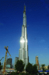 Figure 12 - Burj Dubai Tower (Credit: Besix website)