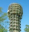 Figure 5 - Water tower scaffolding